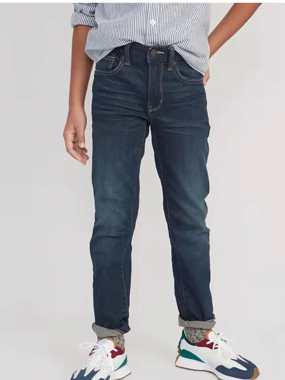 Dark Blue Boy’s Old Navy Straight Jeans size 12